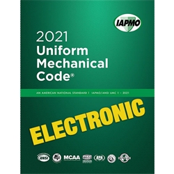 2021 Uniform Mechanical Code eBook