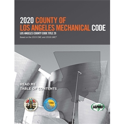 2020 Los Angeles County Mechanical Code