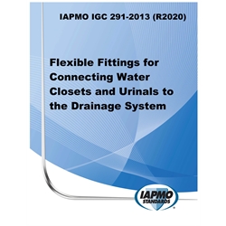 IAPMO IGC 291-2013 (R2020) Flexible Fittings for Connecting Water Closets and Ur