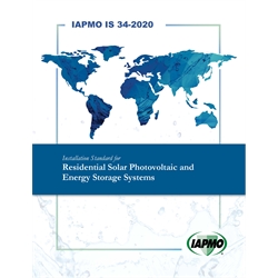 IAPMO IS 34-2020 Installation Standard for Residential Solar Photovoltaic and En