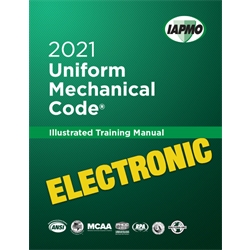 2021 Uniform Mechanical Code Illustrated Training Manual eBook