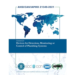 ANSI/CAN/IAPMO Z1349-2021 (English) Standard for Devices for Detection, Monitori