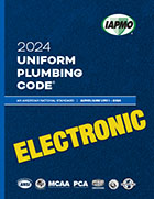 2024 Uniform Plumbing Code eBook
