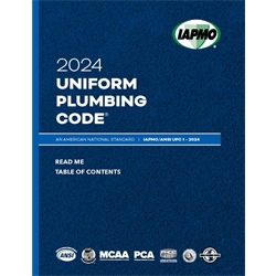 2024 Uniform Plumbing Code Loose-Leaf