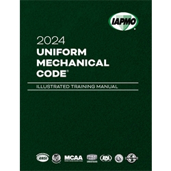 2024 Uniform Mechanical Code Illustrated Training Manual