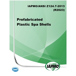 IAPMO/ANSI Z124.7-2013(R2023) Prefabricated Plastic Spa Shells