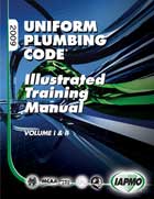 2009 Uniform Plumbing Code Illustrated Training Manual Loose-Leaf