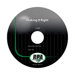 Making It Right - Seminar DVD