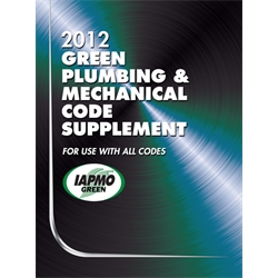 2012 Green Plumbing Mechanical Code Supplement