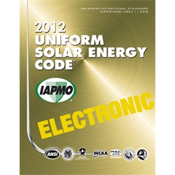 2012 Uniform Solar Energy Code eBook