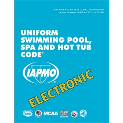 2018 Uniform Swimming Pool, Spa and Hot Tub Code eBook