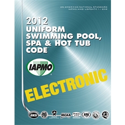 2012 Uniform Swimming Pool Spa and Hot Tub Code eBook
