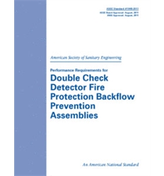 ASSE Standard 1048-2011 Performance Req for Double Check Detector Fire Protectio