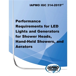 IAPMO IGC 314-2015e1 Performance Requirements for LED Lights and Generators for 