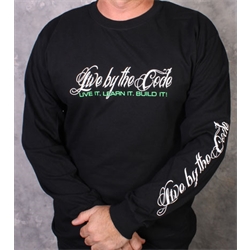 Live by the Code Men's Long Sleeve (Lrg)