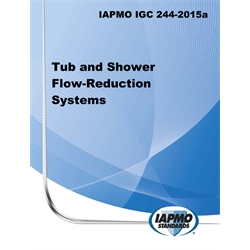 IAPMO IGC 244–2015a Tub and Shower Flow-Reduction Systems