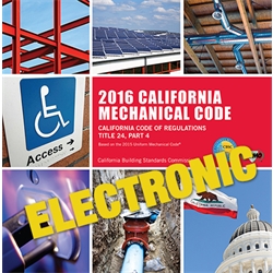 2016 California Mechanical Code eBook