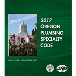 2017 Oregon Plumbing Specialty Code w/Tabs