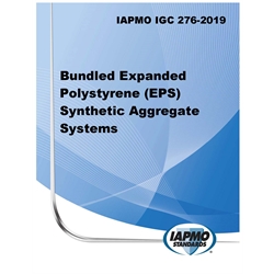 IAPMO IGC 276-2019 Bundled Expanded Polystyrene (EPS) Synthetic Aggregate System