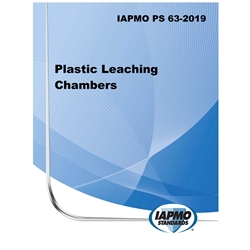 IAPMO PS 063-2019 Plastic Leaching Chambers