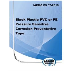 IAPMO PS 037-2019 Black Plastic PVC or PE Pressure Sensitive Corrosion Preventat